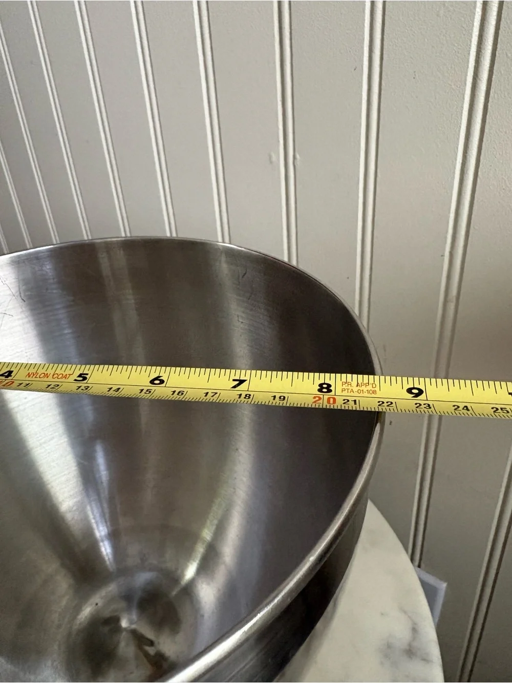 Vintage KitchenAid K45 Stainless Steel Bowl Twist Lock Base Stand Mixer VTG